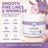 image:imageBeeFriendly Organic Corrective Cream Face Moisturizer 2 oz  USDA Certified Revitalizing Facial Night Cream For Sensitive Skin Aids Fine Lines amp Wrinkles For Eyes Face Neck2 Ounce Pack of 1