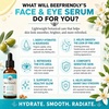 image:imageBeeFriendly Organic Face amp Eye Serum 1 oz  Deep Hydration Nourishes Tightens and Firms Lifts Facial Skin USDA Certified amp All Natural For Women or Men