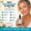 image:imageBeeFriendly Organic Face amp Eye Serum 1 oz  Deep Hydration Nourishes Tightens and Firms Lifts Facial Skin USDA Certified amp All Natural For Women or Men