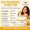 image:imageBeeFriendly Organic Face and Eye Cream All In One 6 oz 3 Jar Box  USDA Certified Organic All In One Natural Face Eye Neck Decollete Cream Reduces Wrinkles amp Lines2 Ounce Pack of 1