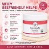 image:imageBeeFriendly Organic Vaginal Moisturizer USDA Certified 2 oz  Natural Vulva Cream For Dryness Itching Irritation Redness Chafing Due to Menopause  Thinning6 Ounce Pack of 1