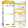 image:imageBeeFriendly Organic Face and Eye Cream All In One 6 oz 3 Jar Box  USDA Certified Organic All In One Natural Face Eye Neck Decollete Cream Reduces Wrinkles amp Lines6 Ounce Pack of 1