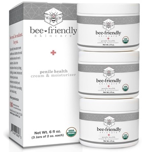 image:imageBeeFriendly Organic Penile Health Creme USDA Certified 4 oz 2 Jar Box  BeeFriendly Organic Penile Health Creme USDA Certified 6 oz 3 Jar Box6 Ounce Pack of 1
